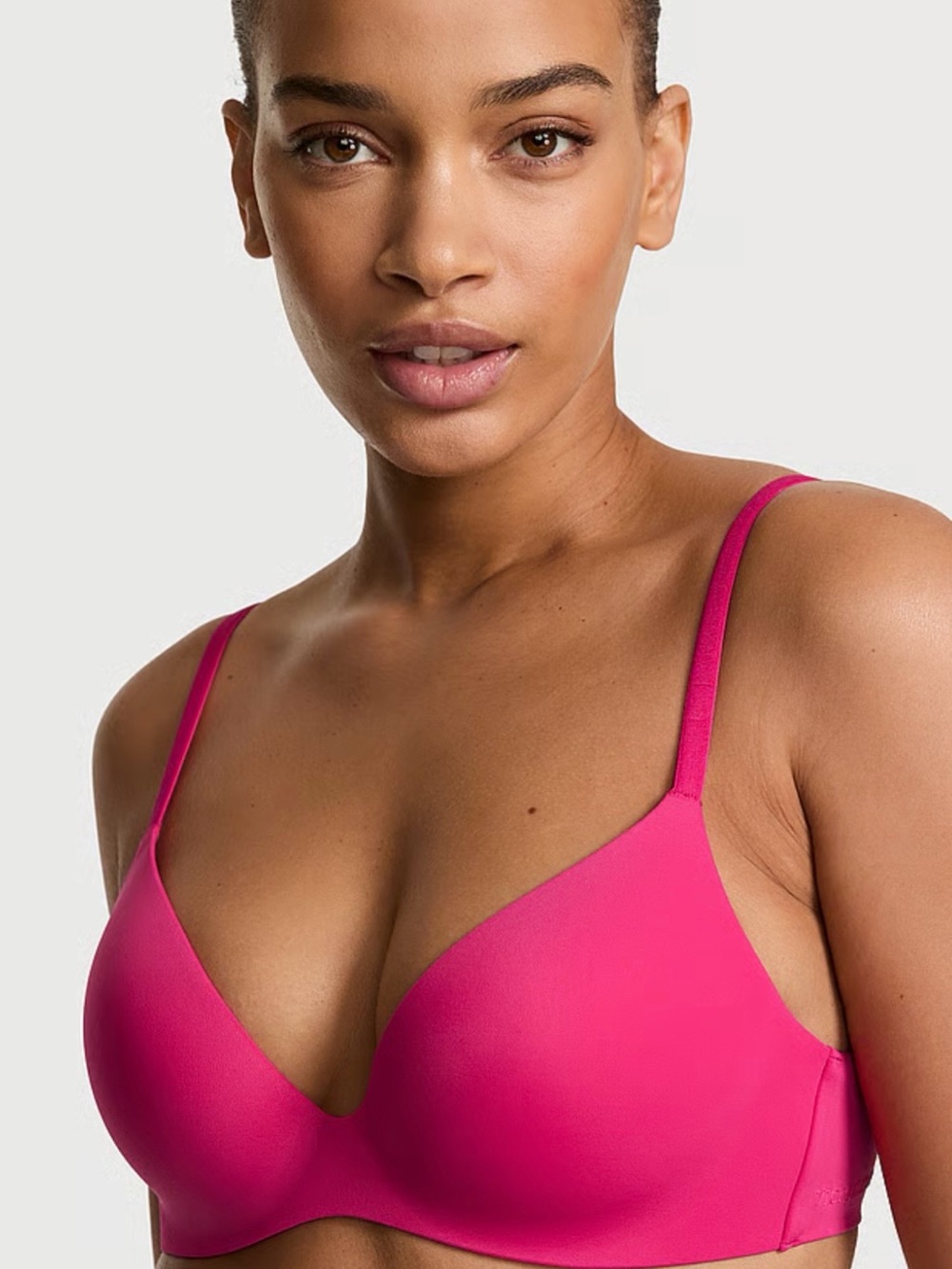 Victoria's Secret Hot Pink Wireless Seamless Bra